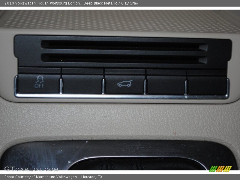 Deep Black Metallic / Clay Gray 2010 Volkswagen Tiguan Wolfsburg Edition