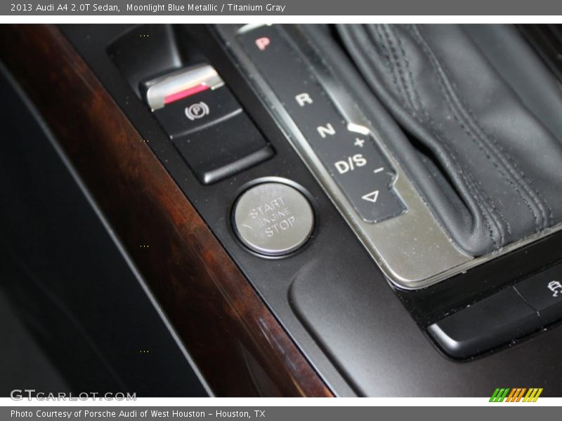 Moonlight Blue Metallic / Titanium Gray 2013 Audi A4 2.0T Sedan