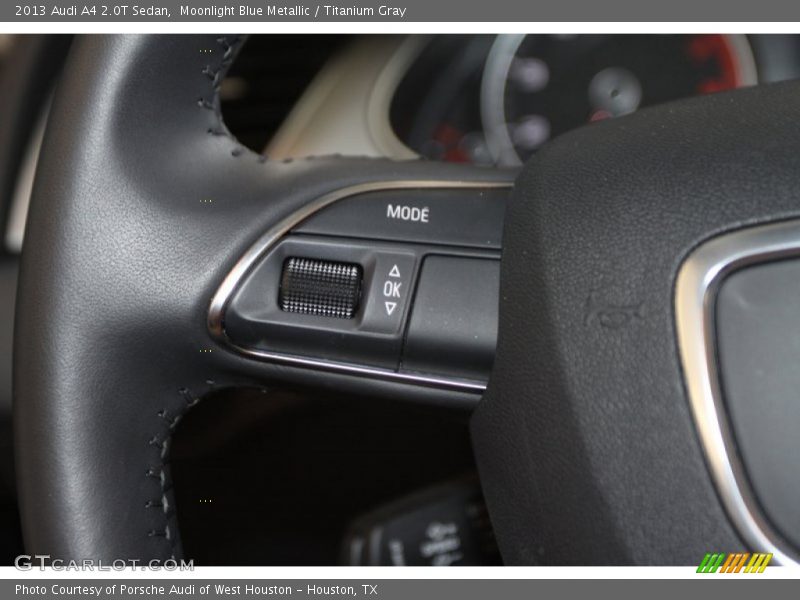 Moonlight Blue Metallic / Titanium Gray 2013 Audi A4 2.0T Sedan