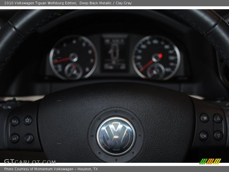 Deep Black Metallic / Clay Gray 2010 Volkswagen Tiguan Wolfsburg Edition