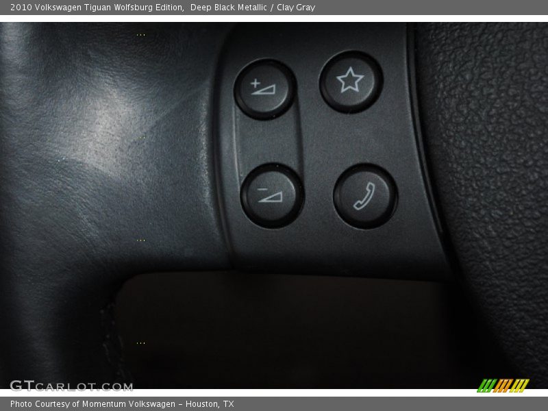 Deep Black Metallic / Clay Gray 2010 Volkswagen Tiguan Wolfsburg Edition