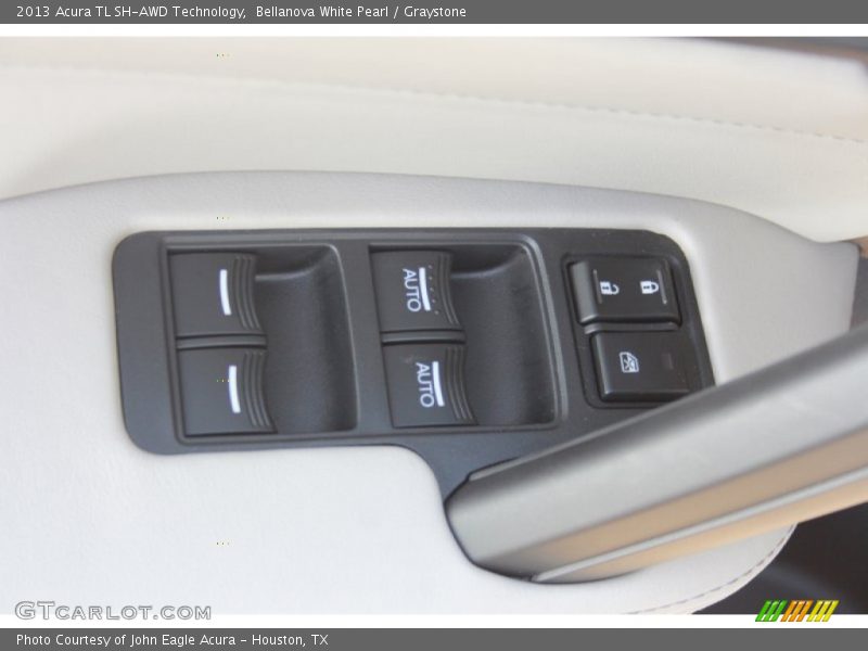 Bellanova White Pearl / Graystone 2013 Acura TL SH-AWD Technology