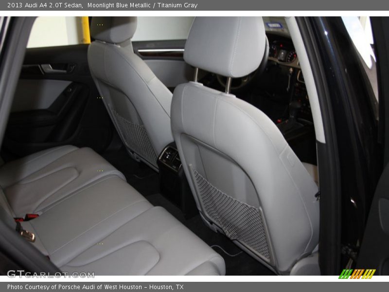 Moonlight Blue Metallic / Titanium Gray 2013 Audi A4 2.0T Sedan