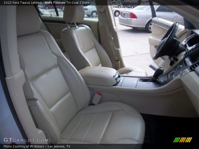 White Platinum Tri-Coat / Dune 2013 Ford Taurus Limited
