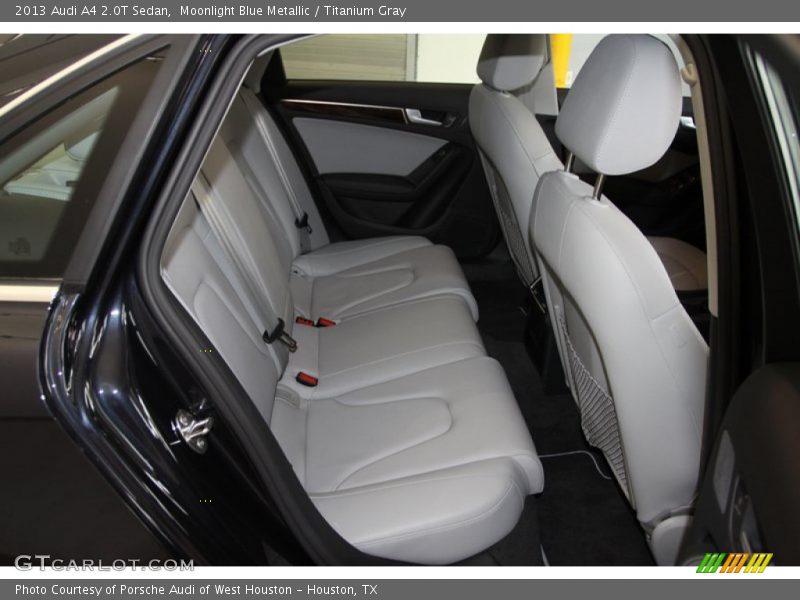 Moonlight Blue Metallic / Titanium Gray 2013 Audi A4 2.0T Sedan