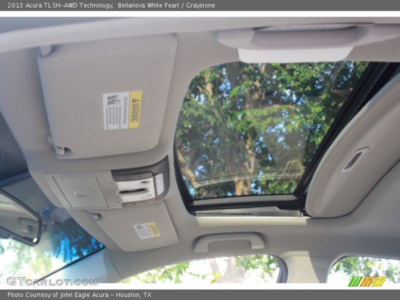Bellanova White Pearl / Graystone 2013 Acura TL SH-AWD Technology