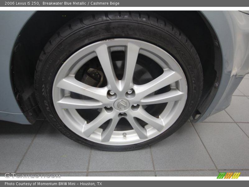 Breakwater Blue Metallic / Cashmere Beige 2006 Lexus IS 250