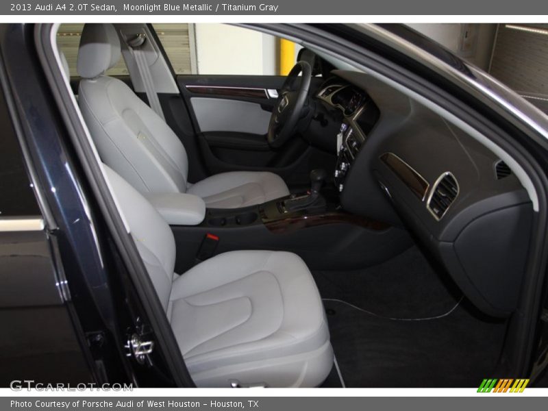 Moonlight Blue Metallic / Titanium Gray 2013 Audi A4 2.0T Sedan