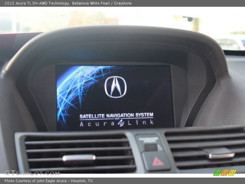 Bellanova White Pearl / Graystone 2013 Acura TL SH-AWD Technology