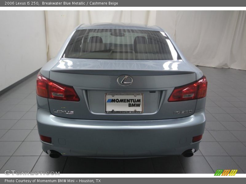 Breakwater Blue Metallic / Cashmere Beige 2006 Lexus IS 250