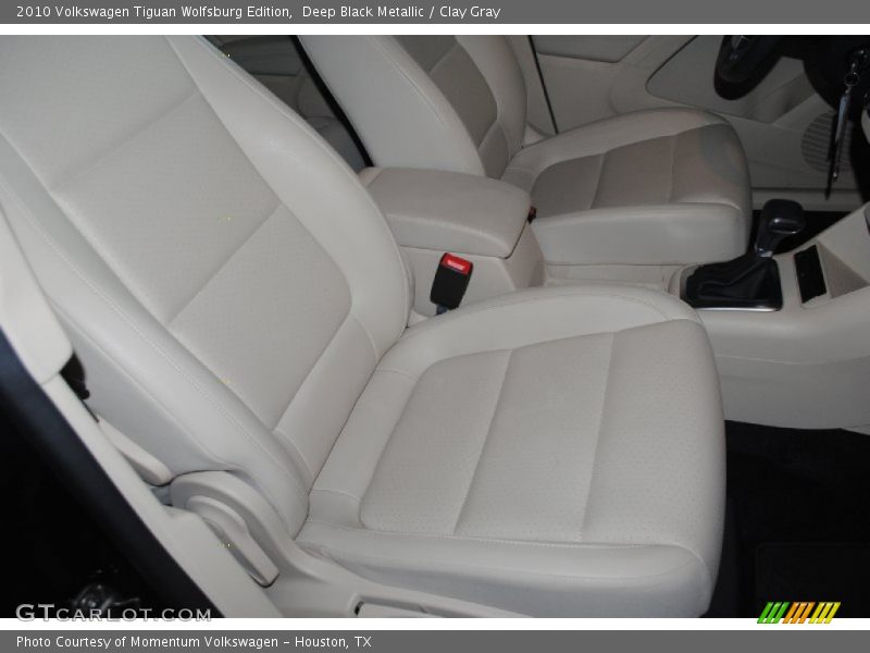 Deep Black Metallic / Clay Gray 2010 Volkswagen Tiguan Wolfsburg Edition