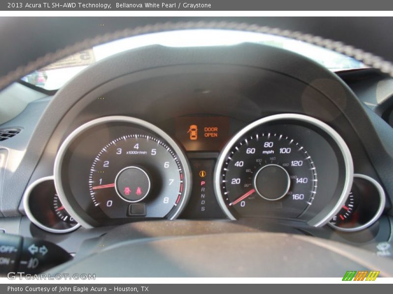 Bellanova White Pearl / Graystone 2013 Acura TL SH-AWD Technology