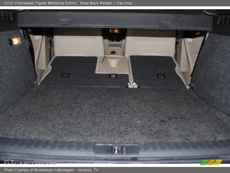 Deep Black Metallic / Clay Gray 2010 Volkswagen Tiguan Wolfsburg Edition