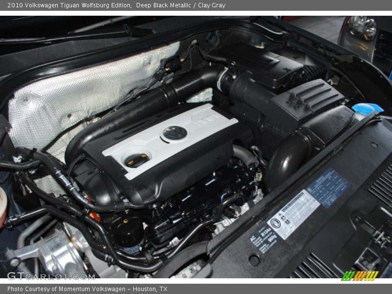Deep Black Metallic / Clay Gray 2010 Volkswagen Tiguan Wolfsburg Edition