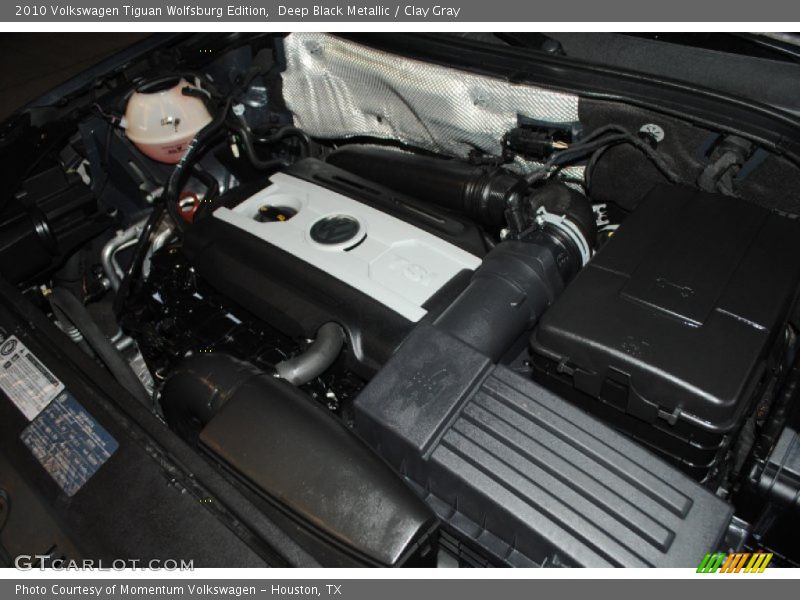 Deep Black Metallic / Clay Gray 2010 Volkswagen Tiguan Wolfsburg Edition