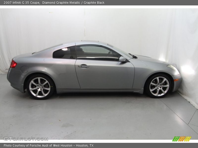 Diamond Graphite Metallic / Graphite Black 2007 Infiniti G 35 Coupe