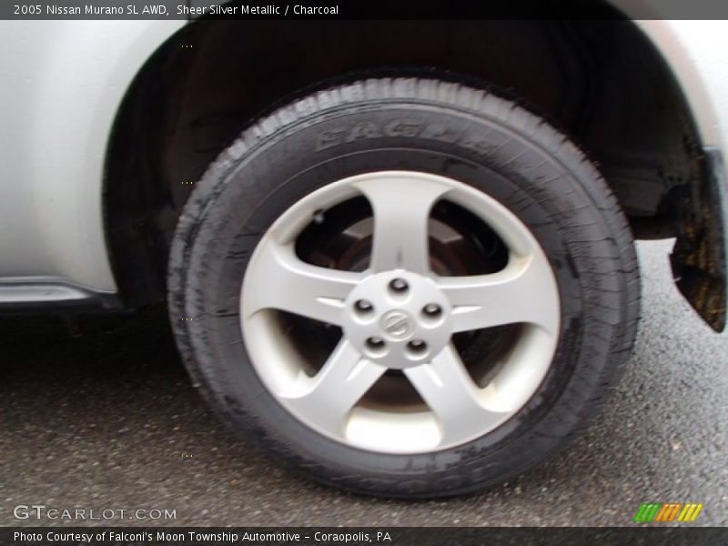 Sheer Silver Metallic / Charcoal 2005 Nissan Murano SL AWD