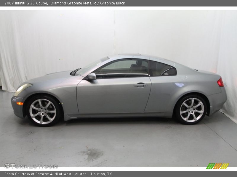 Diamond Graphite Metallic / Graphite Black 2007 Infiniti G 35 Coupe