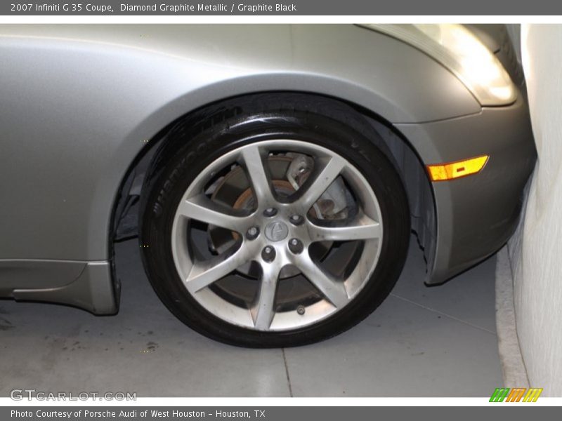 Diamond Graphite Metallic / Graphite Black 2007 Infiniti G 35 Coupe