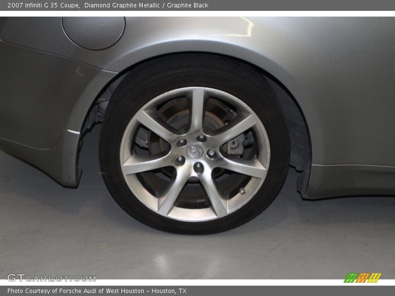 Diamond Graphite Metallic / Graphite Black 2007 Infiniti G 35 Coupe