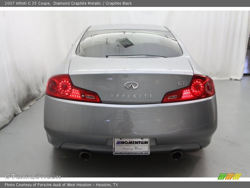 Diamond Graphite Metallic / Graphite Black 2007 Infiniti G 35 Coupe