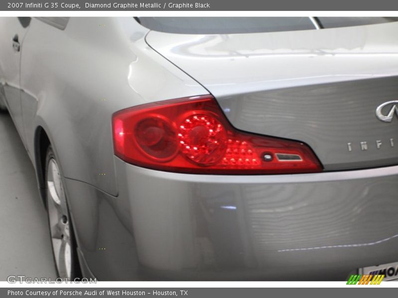 Diamond Graphite Metallic / Graphite Black 2007 Infiniti G 35 Coupe