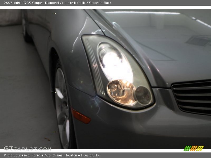 Diamond Graphite Metallic / Graphite Black 2007 Infiniti G 35 Coupe