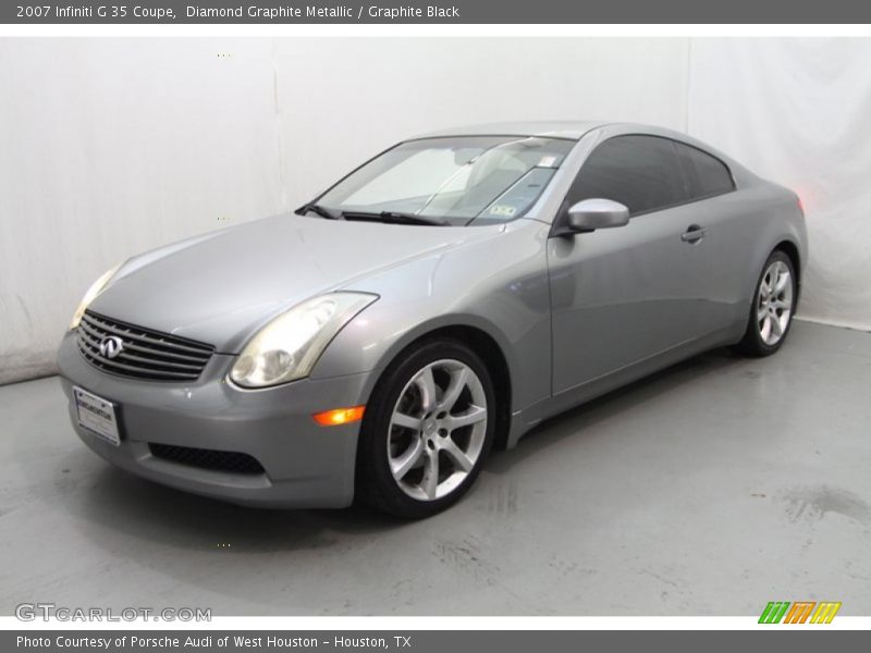 Diamond Graphite Metallic / Graphite Black 2007 Infiniti G 35 Coupe