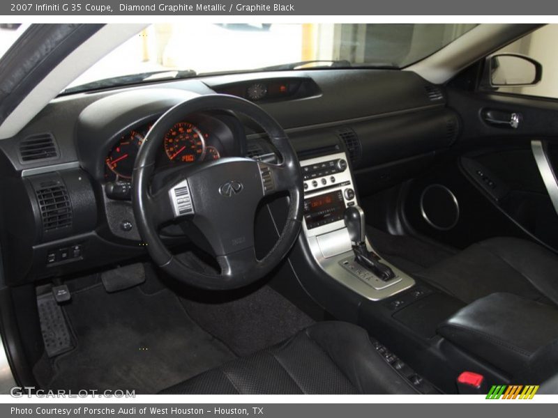 Diamond Graphite Metallic / Graphite Black 2007 Infiniti G 35 Coupe