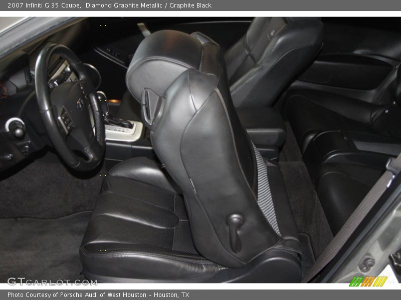 Diamond Graphite Metallic / Graphite Black 2007 Infiniti G 35 Coupe