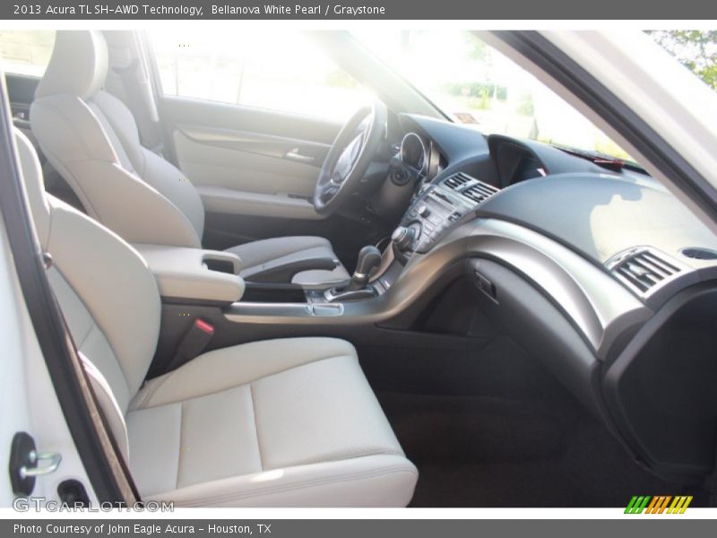 Bellanova White Pearl / Graystone 2013 Acura TL SH-AWD Technology