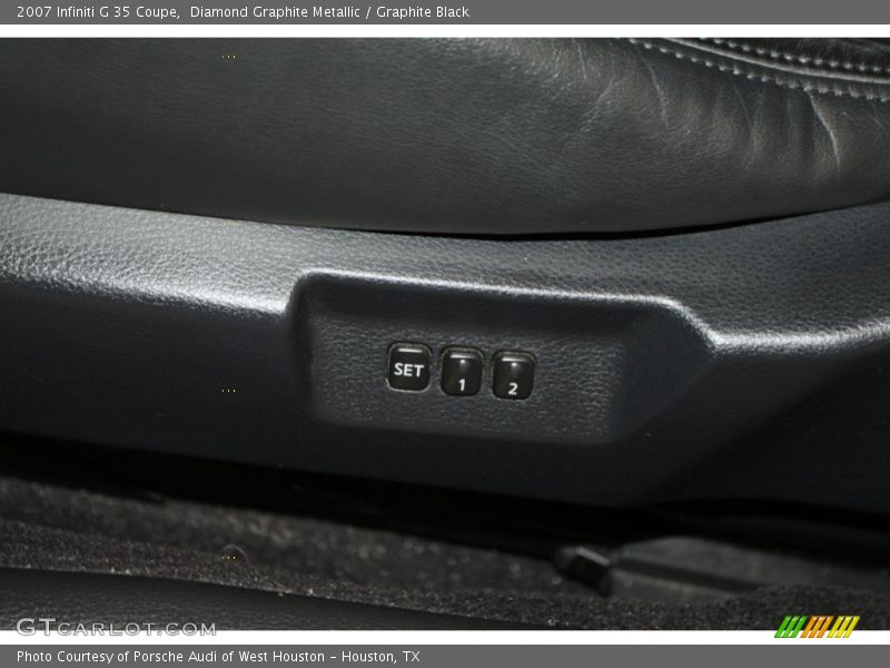 Diamond Graphite Metallic / Graphite Black 2007 Infiniti G 35 Coupe