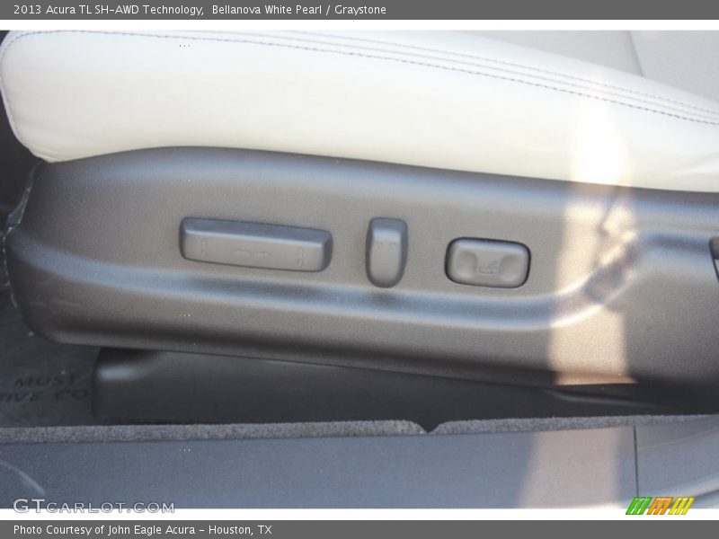 Bellanova White Pearl / Graystone 2013 Acura TL SH-AWD Technology