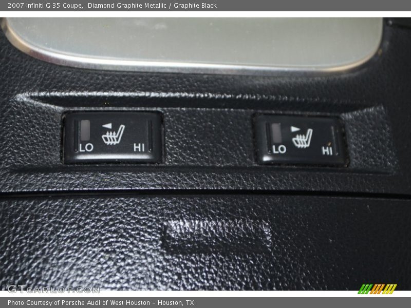 Diamond Graphite Metallic / Graphite Black 2007 Infiniti G 35 Coupe