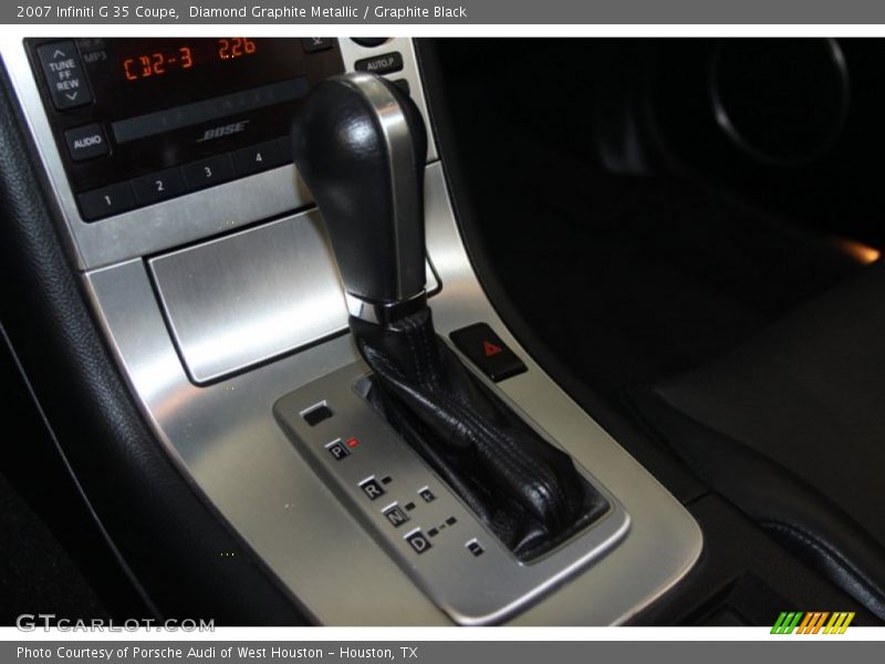Diamond Graphite Metallic / Graphite Black 2007 Infiniti G 35 Coupe