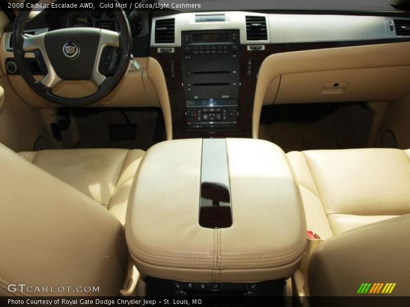 Gold Mist / Cocoa/Light Cashmere 2008 Cadillac Escalade AWD
