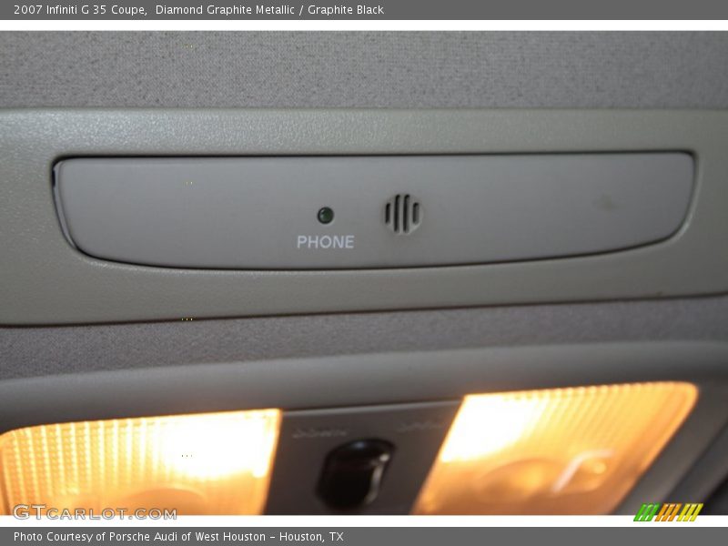 Diamond Graphite Metallic / Graphite Black 2007 Infiniti G 35 Coupe