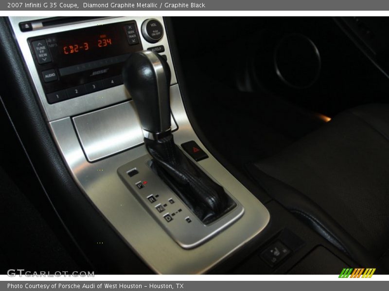Diamond Graphite Metallic / Graphite Black 2007 Infiniti G 35 Coupe