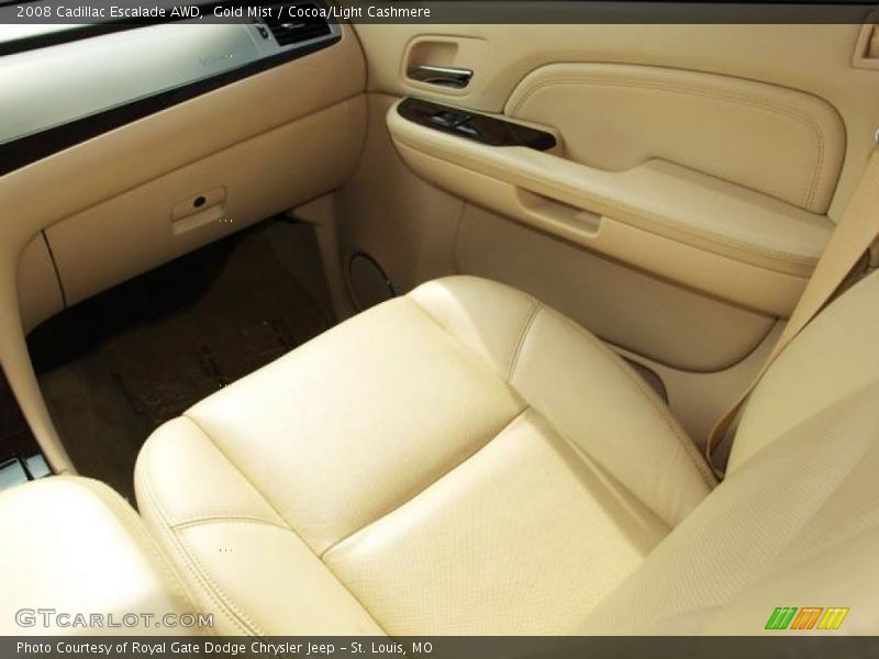 Gold Mist / Cocoa/Light Cashmere 2008 Cadillac Escalade AWD