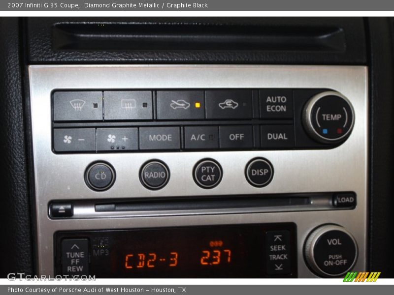 Diamond Graphite Metallic / Graphite Black 2007 Infiniti G 35 Coupe