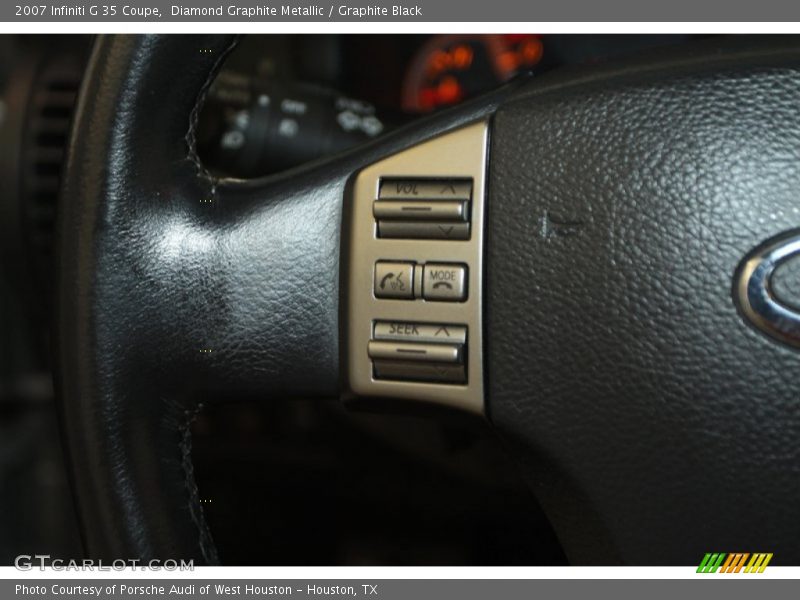 Diamond Graphite Metallic / Graphite Black 2007 Infiniti G 35 Coupe