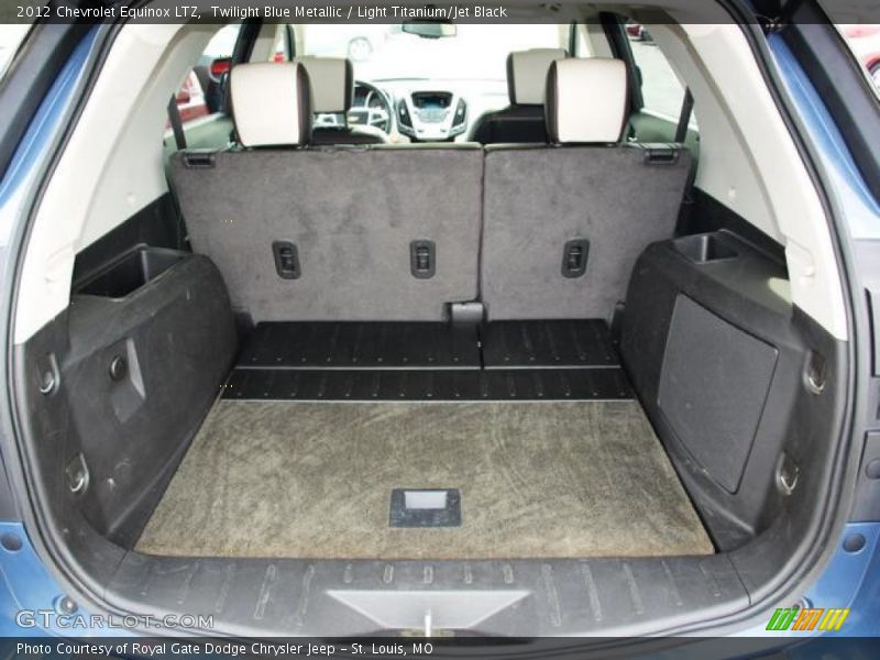 Twilight Blue Metallic / Light Titanium/Jet Black 2012 Chevrolet Equinox LTZ
