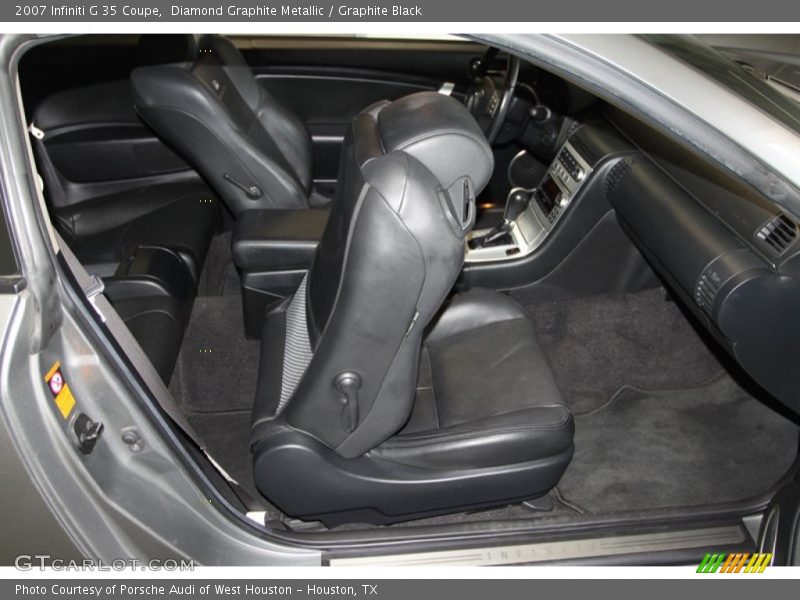 Diamond Graphite Metallic / Graphite Black 2007 Infiniti G 35 Coupe
