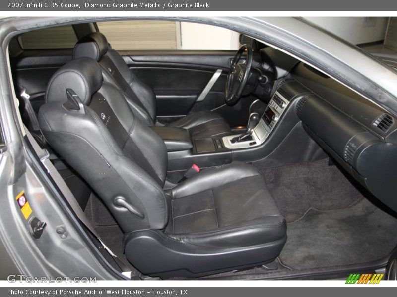 Diamond Graphite Metallic / Graphite Black 2007 Infiniti G 35 Coupe