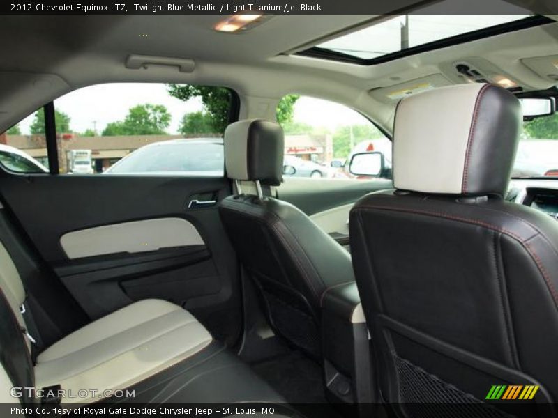 Twilight Blue Metallic / Light Titanium/Jet Black 2012 Chevrolet Equinox LTZ