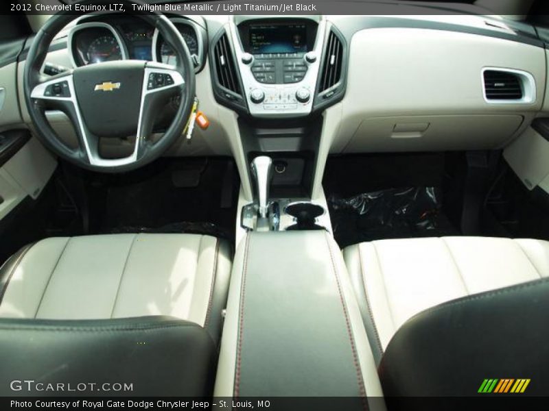 Twilight Blue Metallic / Light Titanium/Jet Black 2012 Chevrolet Equinox LTZ