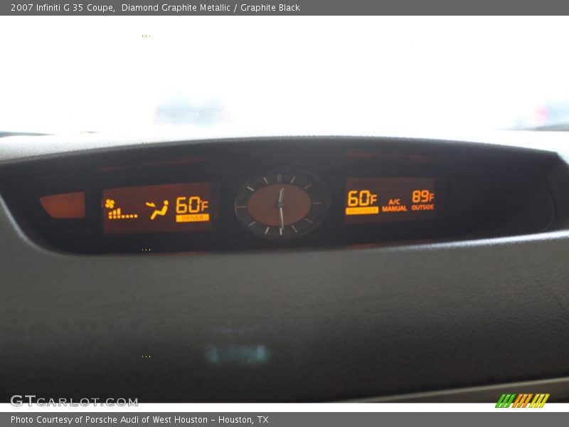 Diamond Graphite Metallic / Graphite Black 2007 Infiniti G 35 Coupe