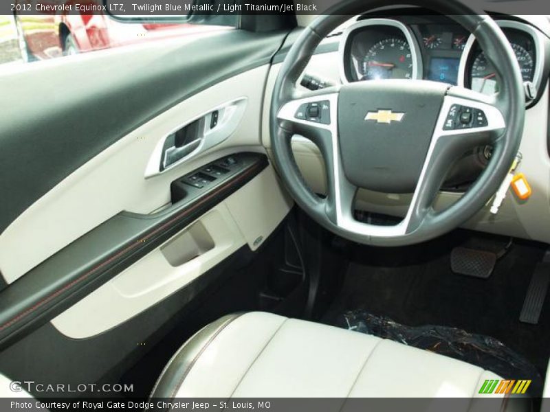 Twilight Blue Metallic / Light Titanium/Jet Black 2012 Chevrolet Equinox LTZ