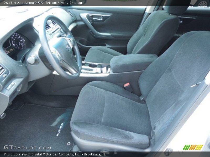 Brilliant Silver / Charcoal 2013 Nissan Altima 2.5 S