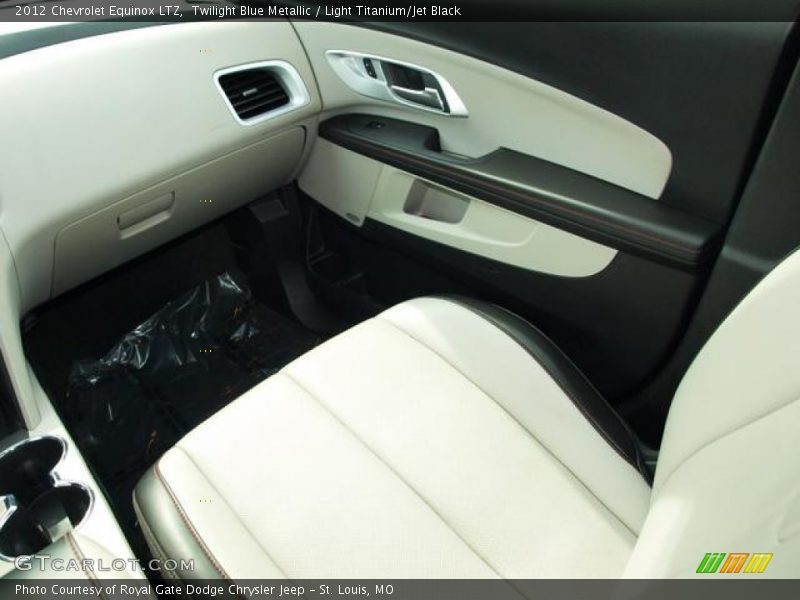 Twilight Blue Metallic / Light Titanium/Jet Black 2012 Chevrolet Equinox LTZ